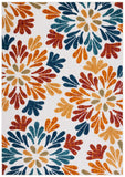 Cabana 800 Flat Weave Polypropylene Floral - Indoor/Outdoor Rug