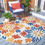 Safavieh Cabana 800 Flat Weave Polypropylene Floral - Indoor/Outdoor Rug CBN800A-9