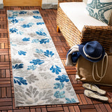 Safavieh Cabana 800 Flat Weave Polypropylene Floral - Indoor/Outdoor Rug CBN800F-8SQ