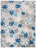 Safavieh Cabana 800 Flat Weave Polypropylene Floral - Indoor/Outdoor Rug CBN800F-8SQ