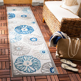 Safavieh Cabana 801 Flat Weave Polypropylene Floral - Indoor/Outdoor Rug CBN801F-8SQ