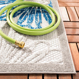 Safavieh Cabana 801 Flat Weave Polypropylene Floral - Indoor/Outdoor Rug CBN801F-8SQ