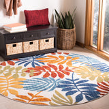 Safavieh Cabana 814 Flat Weave Polypropylene Floral - Indoor/Outdoor Rug CBN814A-8SQ