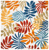 Safavieh Cabana 814 Flat Weave Polypropylene Floral - Indoor/Outdoor Rug CBN814A-8SQ