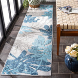 Safavieh Cabana 814 Flat Weave Polypropylene Floral - Indoor/Outdoor Rug CBN814F-9