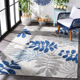 Safavieh Cabana 814 Flat Weave Polypropylene Floral - Indoor/Outdoor Rug CBN814F-9