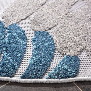 Safavieh Cabana 814 Flat Weave Polypropylene Floral - Indoor/Outdoor Rug CBN814F-9