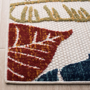 Safavieh Cabana 831 Flat Weave Polypropylene Floral - Indoor/Outdoor Rug CBN831A-8SQ