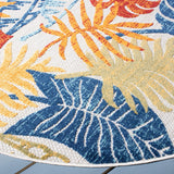 Safavieh Cabana 831 Flat Weave Polypropylene Floral - Indoor/Outdoor Rug CBN831A-8SQ