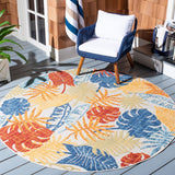 Safavieh Cabana 831 Flat Weave Polypropylene Floral - Indoor/Outdoor Rug CBN831A-8SQ