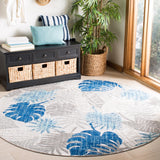 Safavieh Cabana 831 Flat Weave Polypropylene Floral - Indoor/Outdoor Rug CBN831F-8SQ