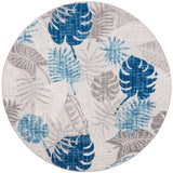 Safavieh Cabana 831 Flat Weave Polypropylene Floral - Indoor/Outdoor Rug CBN831F-8SQ