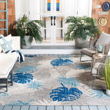 Safavieh Cabana 831 Flat Weave Polypropylene Floral - Indoor/Outdoor Rug CBN831F-8SQ