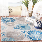 Safavieh Cabana 832 Flat Weave Polypropylene Floral - Indoor/Outdoor Rug CBN832F-8SQ