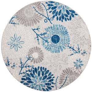 Safavieh Cabana 832 Flat Weave Polypropylene Floral - Indoor/Outdoor Rug CBN832F-8SQ