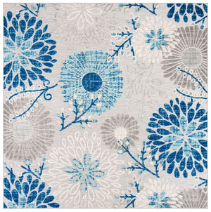 Safavieh Cabana 832 Flat Weave Polypropylene Floral - Indoor/Outdoor Rug CBN832F-8SQ