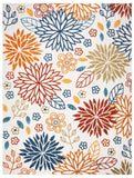 Safavieh Cabana 833 Flat Weave Polypropylene Floral - Indoor/Outdoor Rug CBN833A-8SQ