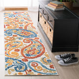 Safavieh Cabana 887 Flat Weave Polypropylene Floral - Indoor/Outdoor Rug CBN887A-8SQ