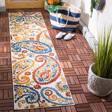 Safavieh Cabana 887 Flat Weave Polypropylene Floral - Indoor/Outdoor Rug CBN887A-8SQ