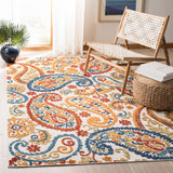 Safavieh Cabana 887 Flat Weave Polypropylene Floral - Indoor/Outdoor Rug CBN887A-8SQ