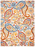 Safavieh Cabana 887 Flat Weave Polypropylene Floral - Indoor/Outdoor Rug CBN887A-8SQ