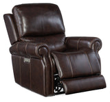 Hooker Furniture Eisley Power Recliner with Power Headrest and Lumbar RC602-PHZL-089