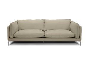 VIG Furniture Divani Casa Harvest - Modern Taupe Full Leather Sofa VGKKKF2627-TP-S