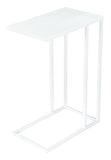 Zuo Modern Atom Iron Modern Commercial Grade Side Table White Iron