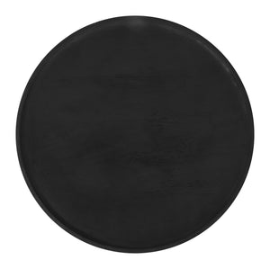 Zuo Modern Omni Mango Wood Modern Commercial Grade Side Table Black Mango Wood