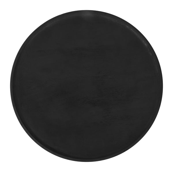 Zuo Modern Omni Mango Wood Modern Commercial Grade Side Table Black Mango Wood