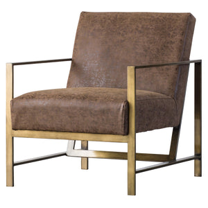 Francis Leatherette Arm Chair