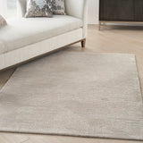Nourison Michael Amini Ma30 Star SMR02 Glam Handmade Hand Tufted Indoor only Area Rug Taupe/Ivory 5'3" x 7'3" 99446881281