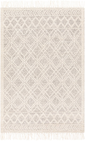 Casa DeCampo CDC-2301 Cottage NZ Wool Rug CDC2301-81012 Ivory, Black 100% NZ Wool 8'10" x 12'