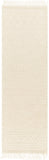 Casa DeCampo CDC-2302 Cottage NZ Wool Rug CDC2302-268 Ivory, Beige 100% NZ Wool 2'6" x 8'