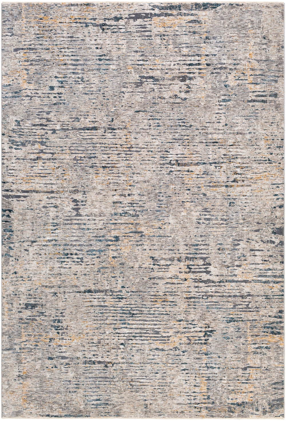 Cardiff CDF-2301 Modern Polyester Rug CDF2301-9122 Light Gray, Charcoal, Beige, Camel, Wheat, Bright Blue, Dark Blue 100% Polyester 9' x 12'2"