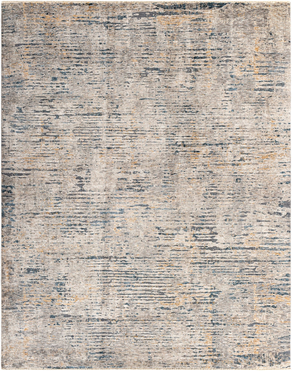 Cardiff CDF-2301 Modern Polyester Rug CDF2301-710103 Light Gray, Charcoal, Beige, Camel, Wheat, Bright Blue, Dark Blue 100% Polyester 7'10" x 10'3"
