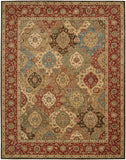 Nourison Living Treasures LI03 Persian Machine Made Loomed Indoor only Area Rug Multicolor 9'9" x 13'9" 99446677846