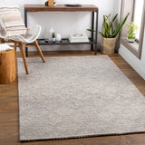 Colarado CDO-2301 Modern Wool Rug CDO2301-81012 Taupe, Ivory, Black 100% Wool 8'10" x 12'