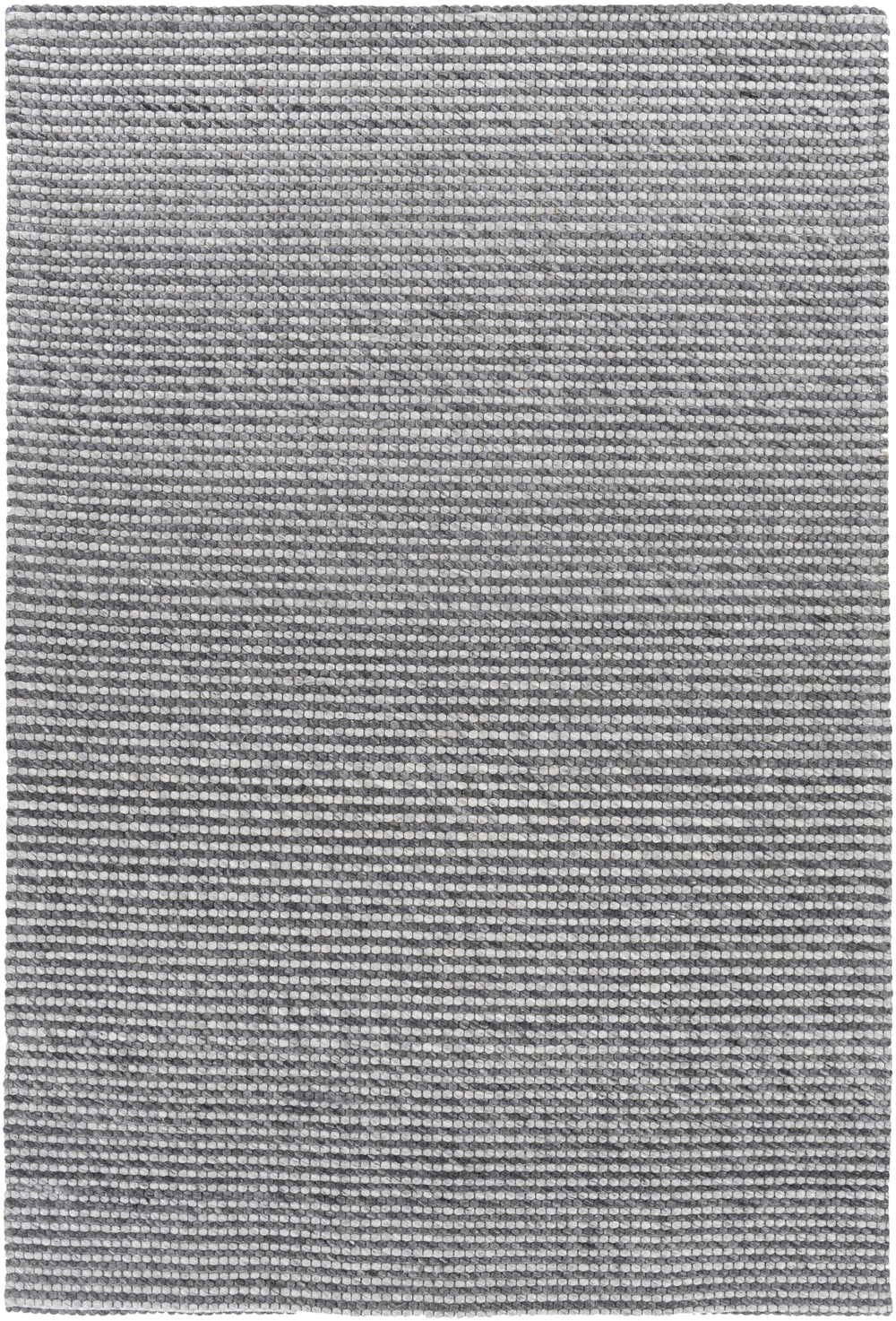 Colarado CDO-2303 Modern Wool Rug CDO2303-81012 Medium Gray 100% Wool 8'10" x 12'