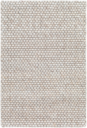Colarado CDO-2304 Modern Wool Rug CDO2304-81012 Ivory, Charcoal, Black, Taupe 100% Wool 8'10" x 12'
