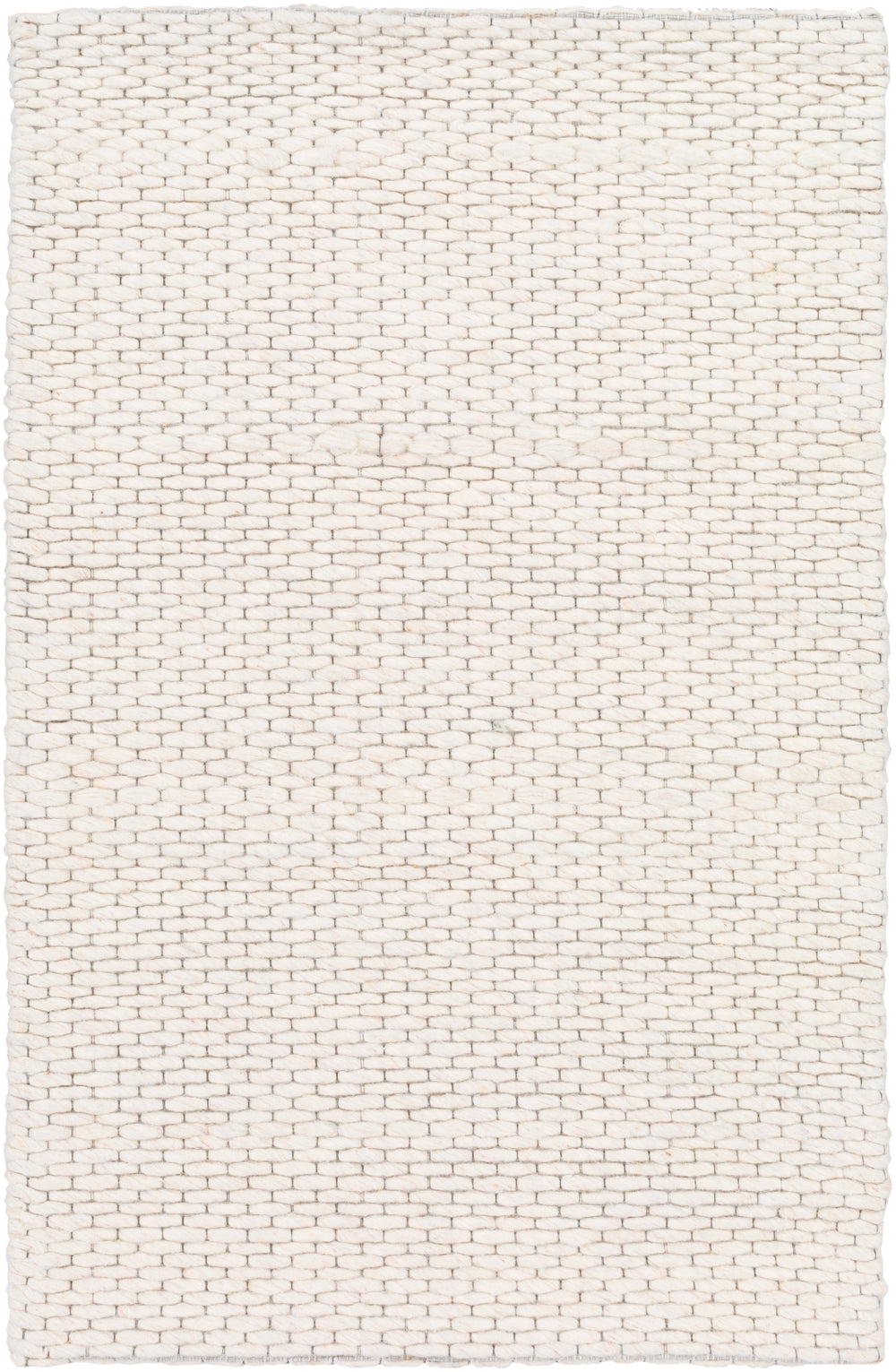 Colarado CDO-2307 Modern Wool Rug CDO2307-81012 Cream, Ivory, Black 100% Wool 8'10" x 12'