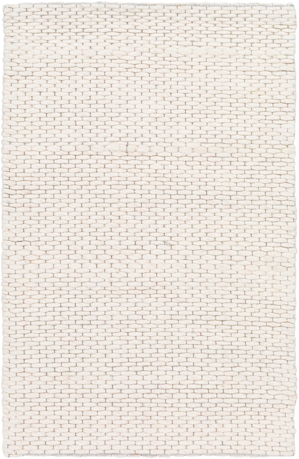 Colarado CDO-2307 Modern Wool Rug CDO2307-81012 Cream, Ivory, Black 100% Wool 8'10" x 12'
