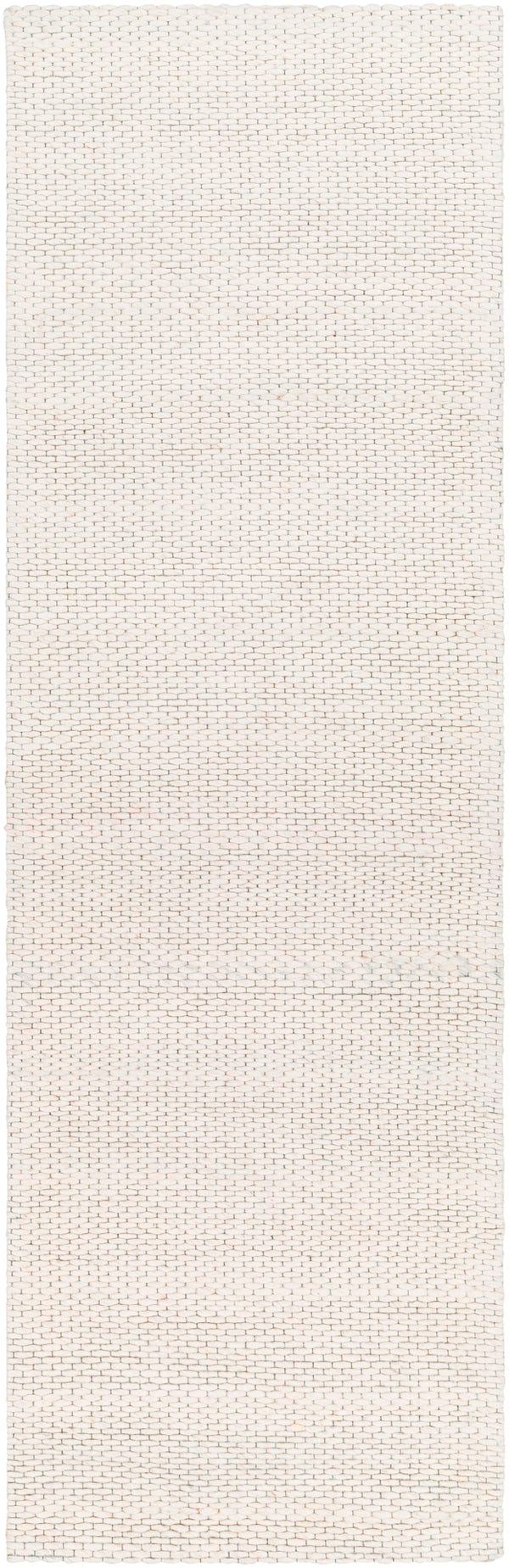 Colarado CDO-2307 Modern Wool Rug CDO2307-268 Cream, Ivory, Black 100% Wool 2'6" x 8'