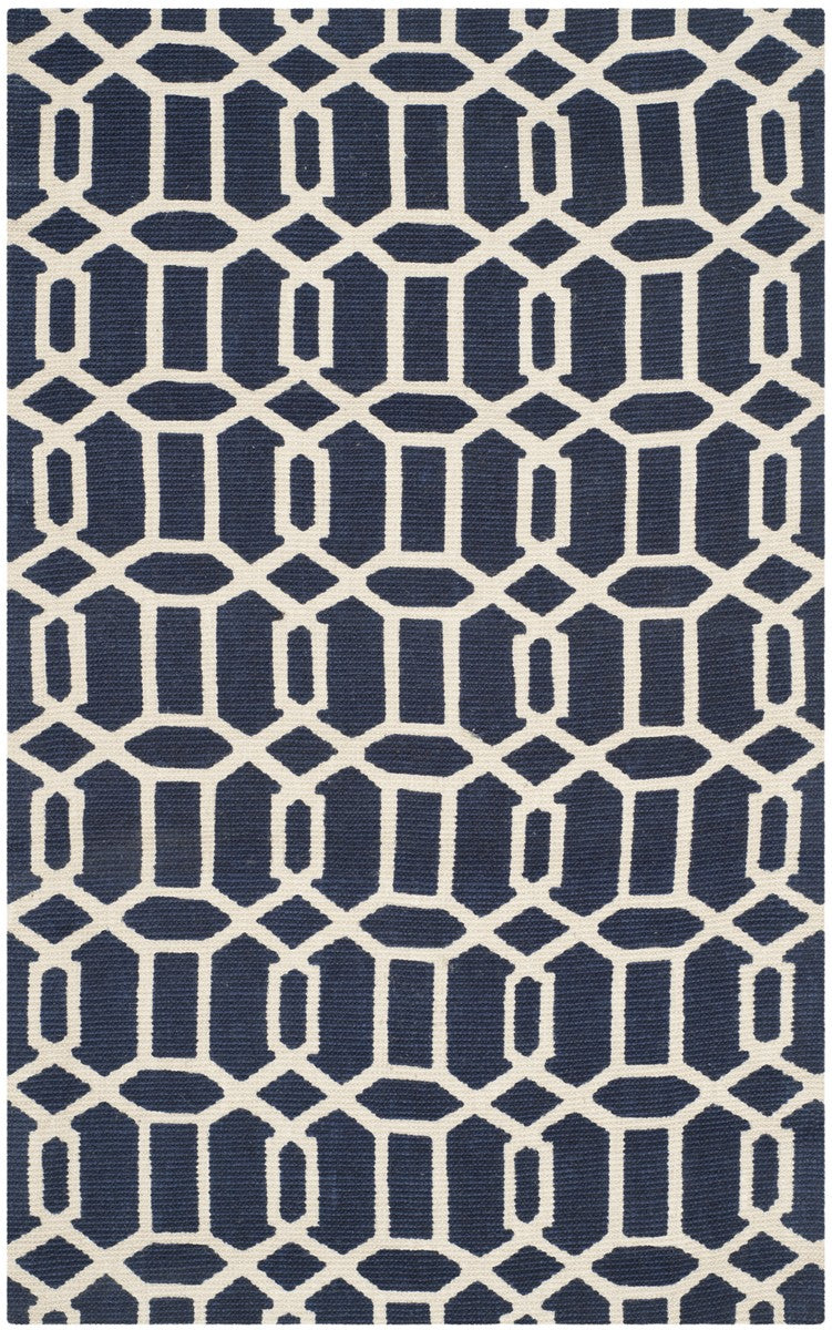 Cedar Brook 232  Hand Loomed Jute Pile Rug Yellow / Ivory