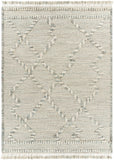 Cadiz CDZ-2301 Global Wool Rug CDZ2301-81012 Teal, Medium Gray, Dark Brown, Ivory, Camel, Light Gray 100% Wool 8'10" x 12'