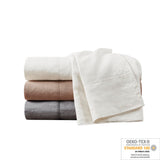 Madison Park Linen Blend Casual 55% Cotton 45% Linen Sheet Set MP20-7893