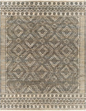 Cadence CEC-2300 Global Jute Rug CEC2300-810 Black, Charcoal, Beige 100% Jute 8' x 10'