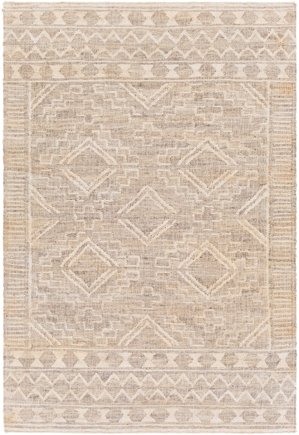 Cadence CEC-2301 Global Jute Rug CEC2301-81012 Camel, Cream, Khaki, Ivory, Taupe 100% Jute 8'10" x 12'