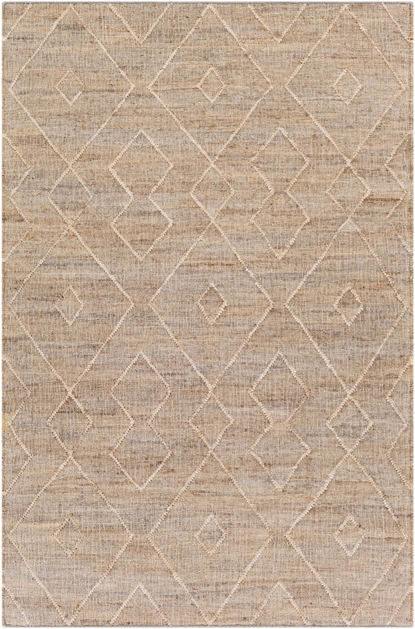 Cadence CEC-2307 Global Jute Rug CEC2307-81012 Camel, Cream, Khaki, Ivory, Taupe 100% Jute 8'10" x 12'
