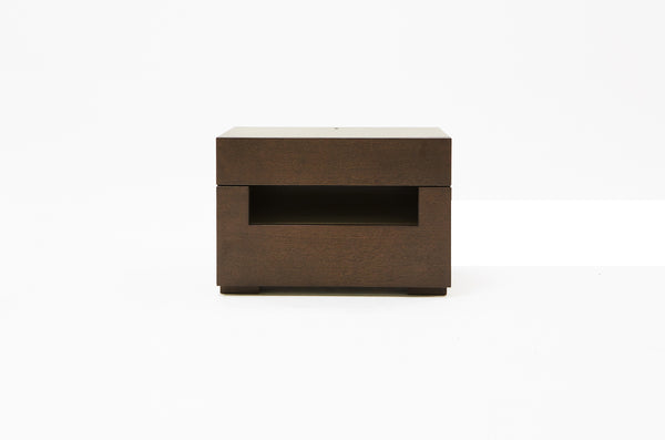 VIG Furniture Ceres Modern Brown Oak and Grey Nightstand VGWCCG05-WNG